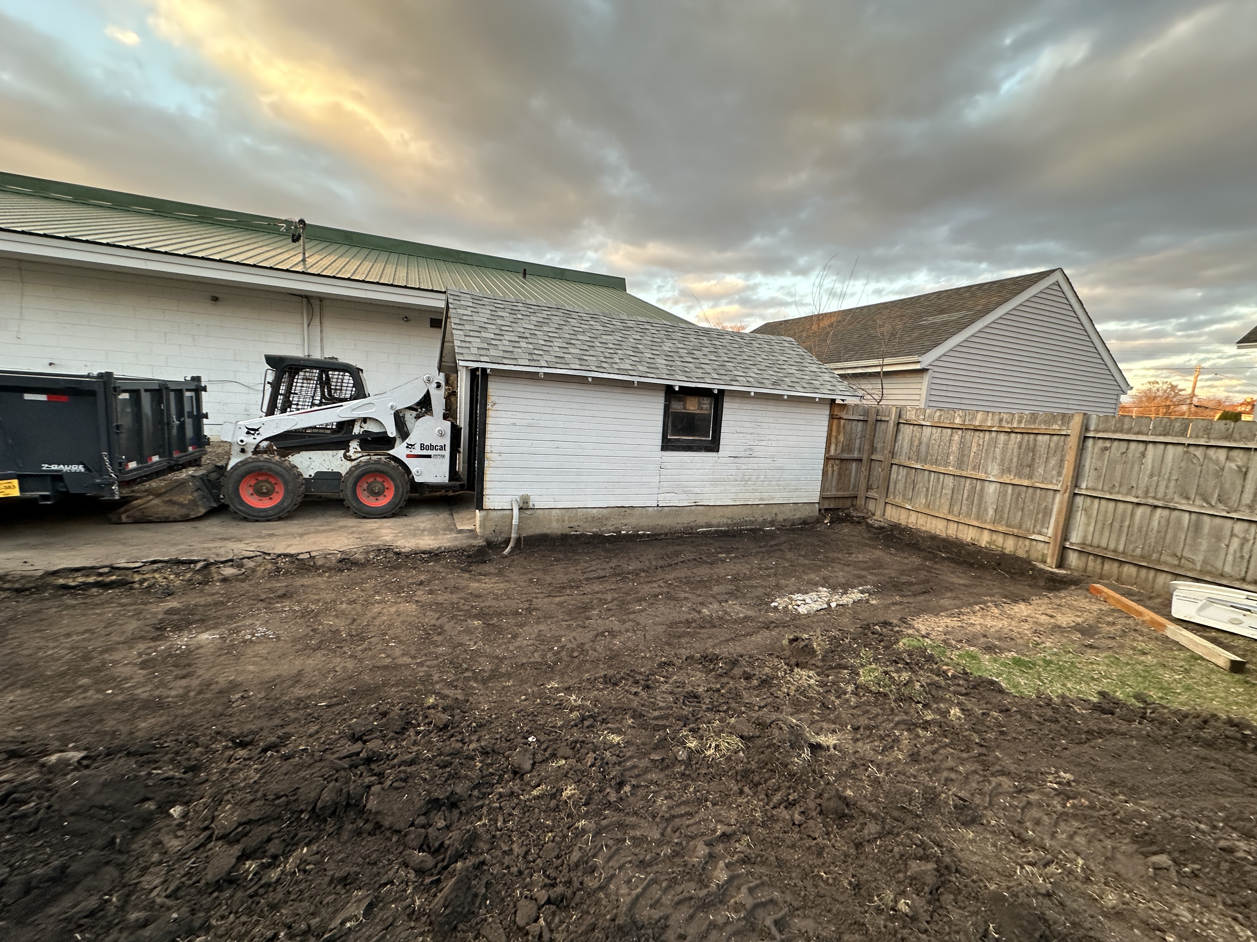 Bobcat services by J&E Concrete Services
